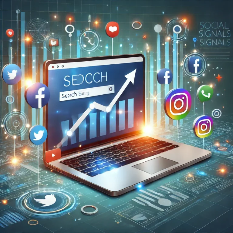 Seo Social Signals Illustration